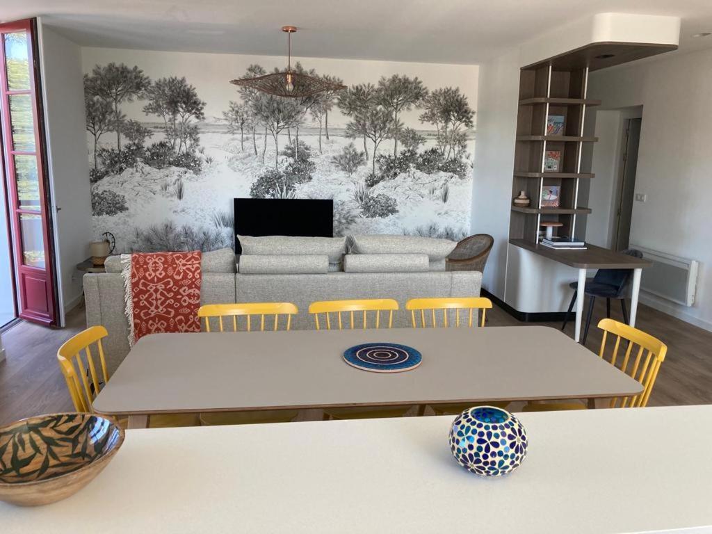 Superbe Appartement T3 Au Centre Plage .Parking อองดาเย ภายนอก รูปภาพ