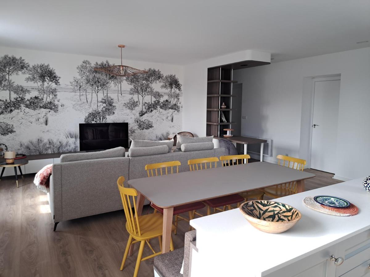 Superbe Appartement T3 Au Centre Plage .Parking อองดาเย ภายนอก รูปภาพ