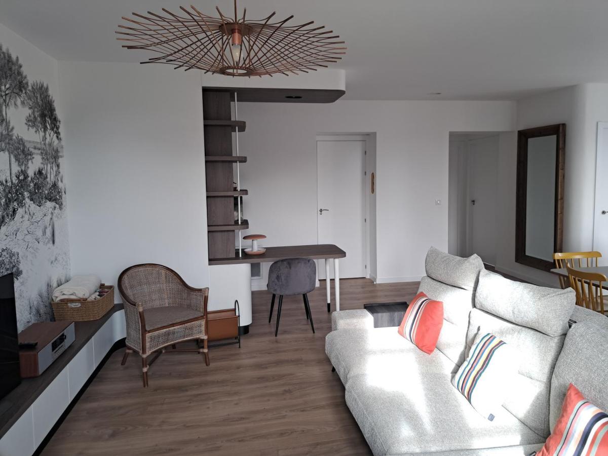Superbe Appartement T3 Au Centre Plage .Parking อองดาเย ภายนอก รูปภาพ